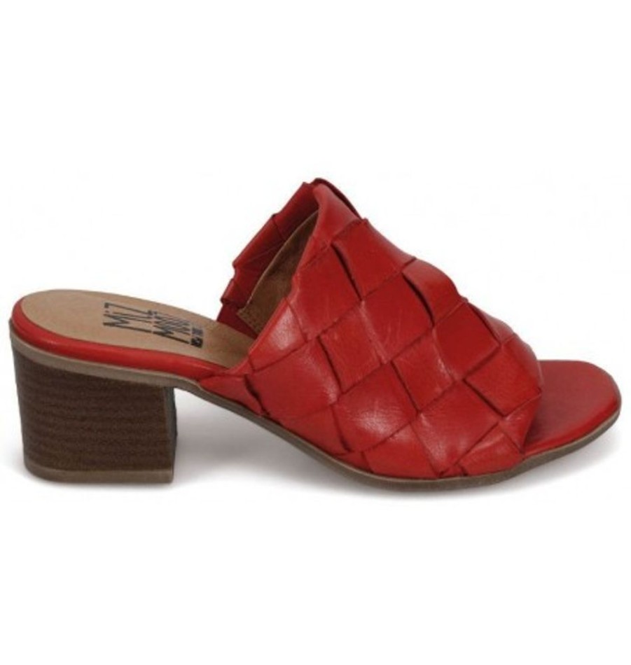 Women'S Shoes Shoesissime Sandals | Miz Mooz Stuart S3503-03 Red