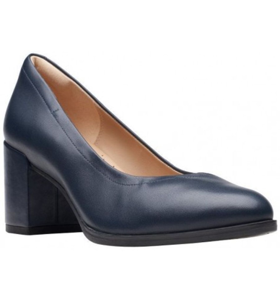 Women'S Shoes Shoesissime Shoes | Clarks Freva55 Court 26171877 Blue