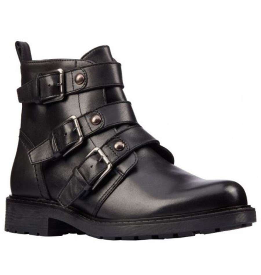 Women'S Shoes Shoesissime Fall Boots | Clarks Orinoco2 Stub 26161697 Black