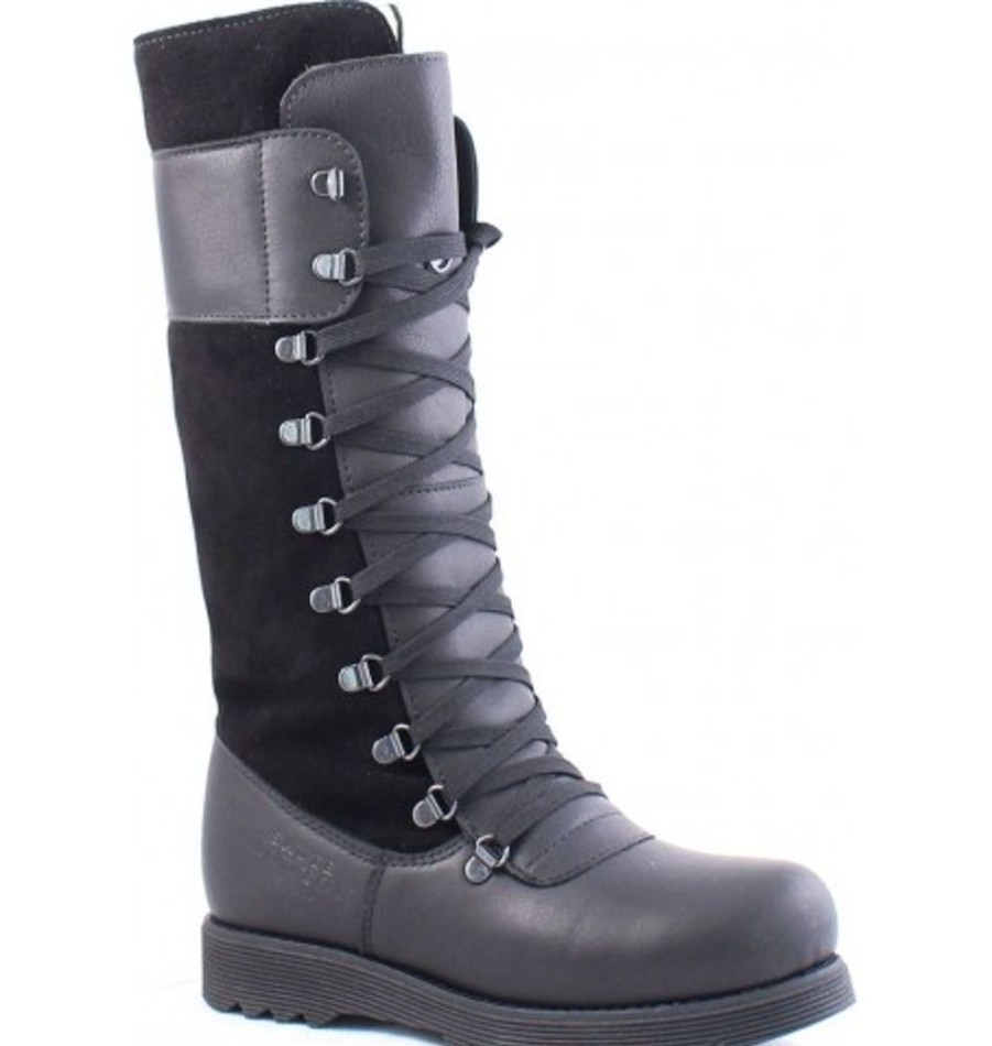 Women'S Shoes Shoesissime Winter Boots | Saute-Mouton Gloria 2874 Black