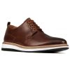 Men'S Shoes Shoesissime Dress Shoes With Laces | Clarks Chartry Walk 26155070 Brown