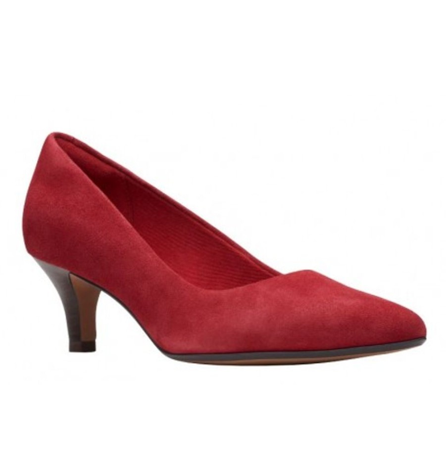 Women'S Shoes Shoesissime Shoes | Clarks Linvale Jerica 26144452 Red