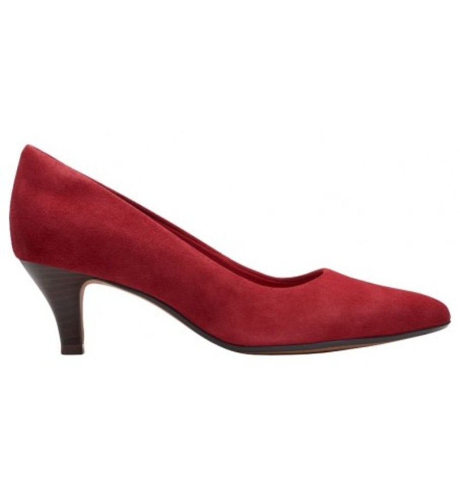 Women'S Shoes Shoesissime Shoes | Clarks Linvale Jerica 26144452 Red