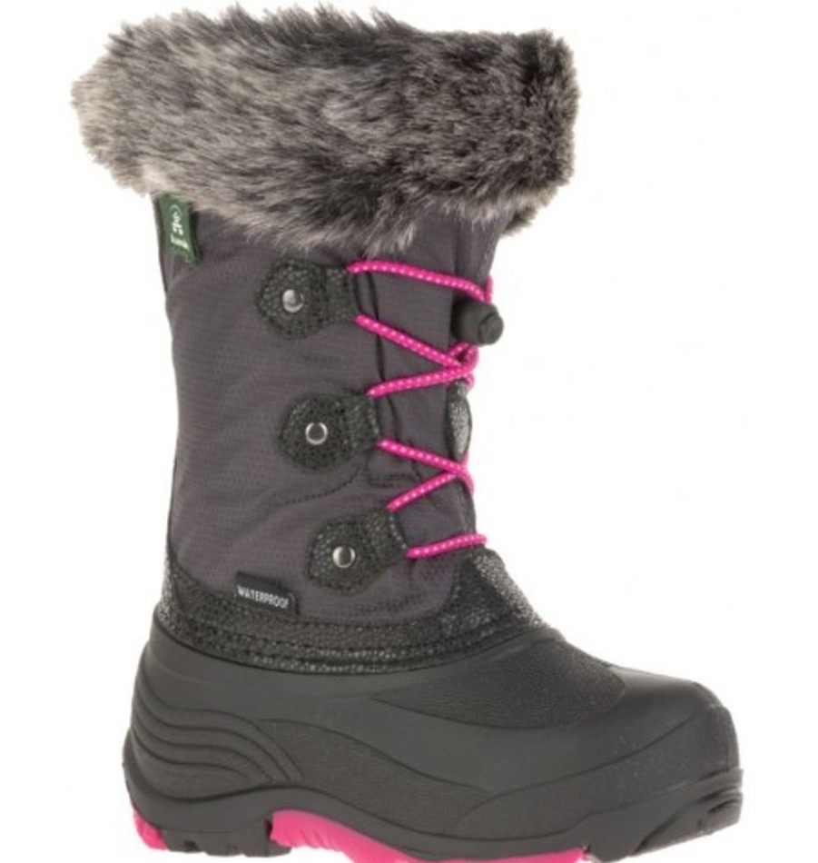 Kids Shoes Shoesissime Winter Boots | Kamik Powdery2 Nf4010 Nf8010 Silver Grey