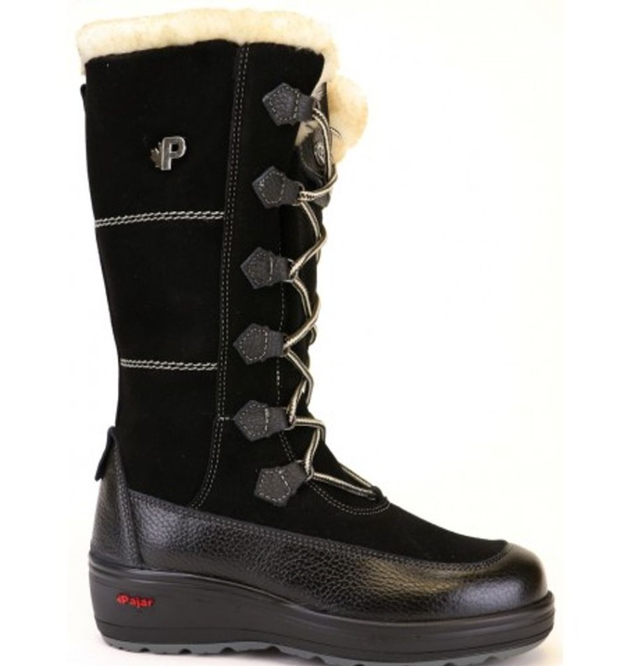 Women'S Shoes Shoesissime Winter Boots | Pajar Nicole Black