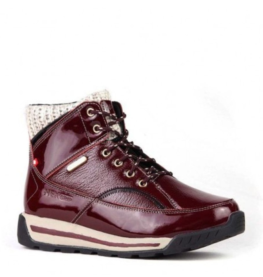 Women'S Shoes Shoesissime Winter Boots | Nexgrip Ice Kimberly G03790 Burgundy