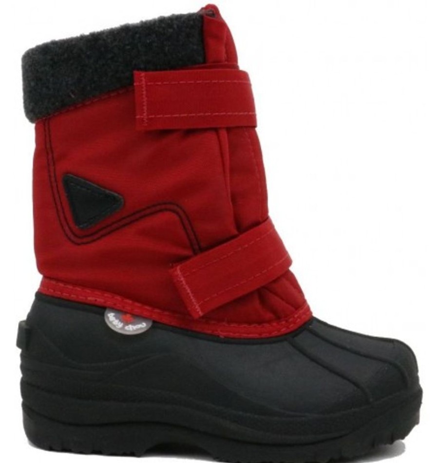 Kids Shoes Shoesissime Winter Boots | Hichaud Triangle 5505 Red