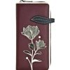 Accessories Shoesissime Wallets | Espe Rfid Clutch Wallet Wine Burgundy