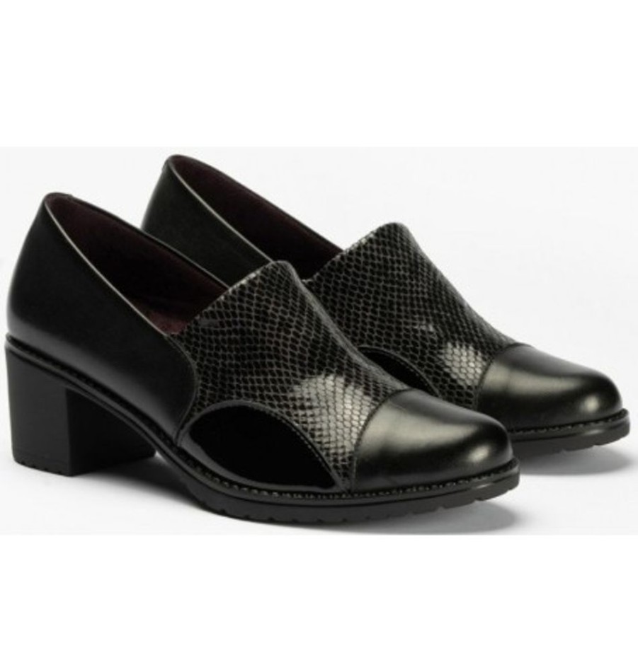 Women'S Shoes Shoesissime Shoes | Pitillos 1633 Black Varnish