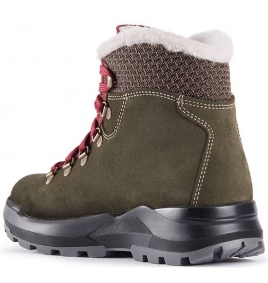 Women'S Shoes Shoesissime Winter Boots | Olang Parigi 2 Green Khaki