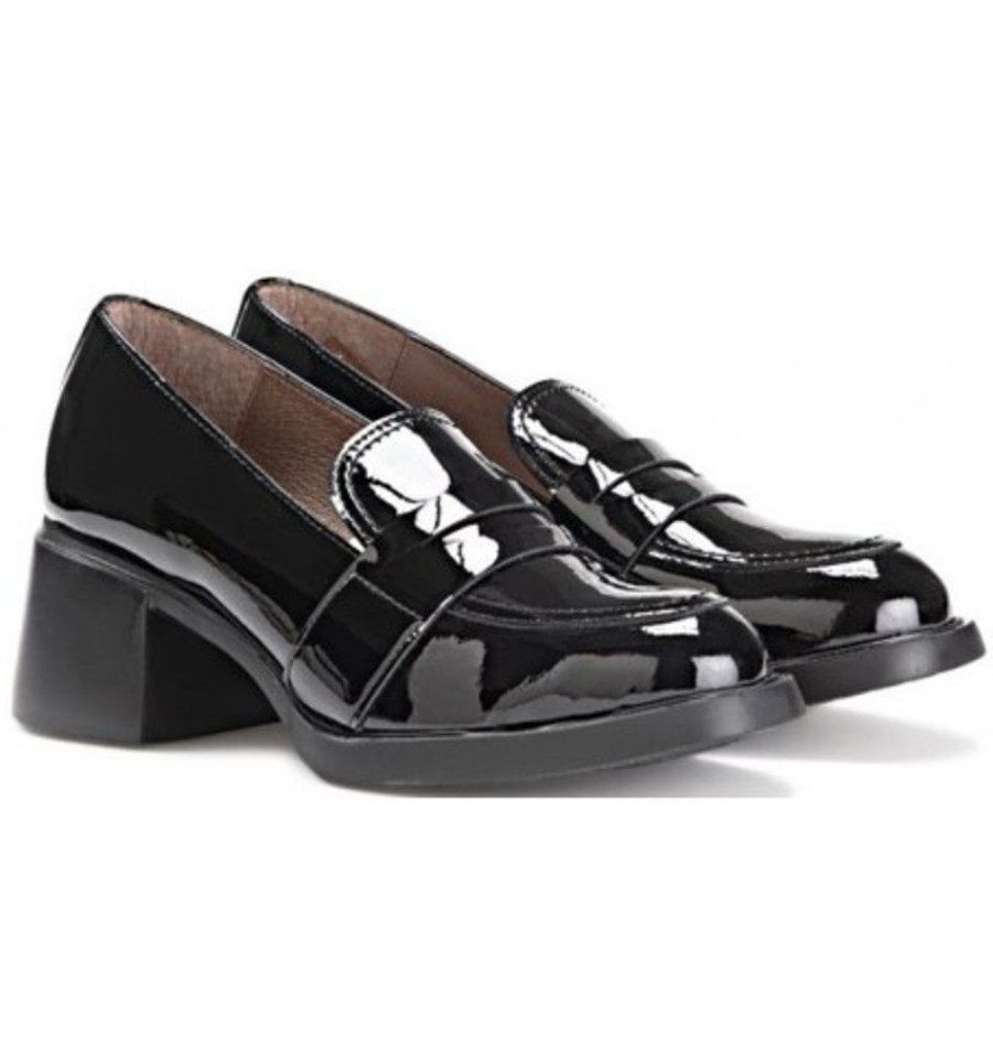 Women'S Shoes Shoesissime Shoes | Collections Bulle G-6107 Black Varnish