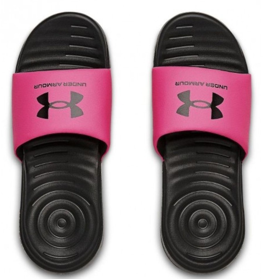 Kids Shoes Shoesissime Sandals | Under Armour Ua G Ansa Fix Sl 3023793 Pink