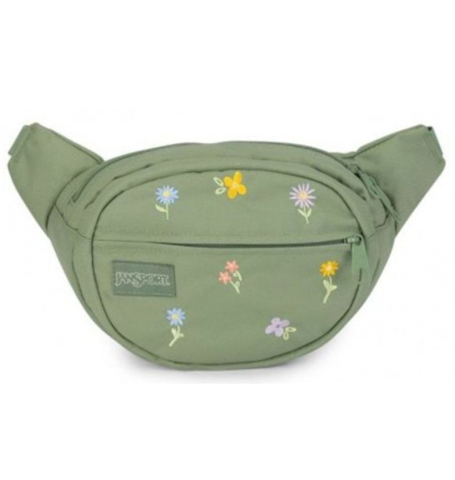 Accessories Shoesissime Waist Bags | Jansport Fifth Ave Fx Js0A3P7C Green Khaki