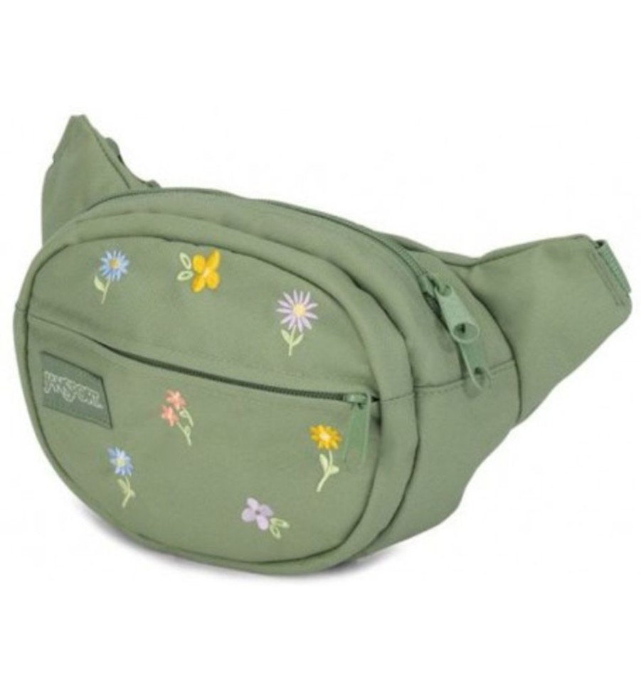 Accessories Shoesissime Waist Bags | Jansport Fifth Ave Fx Js0A3P7C Green Khaki