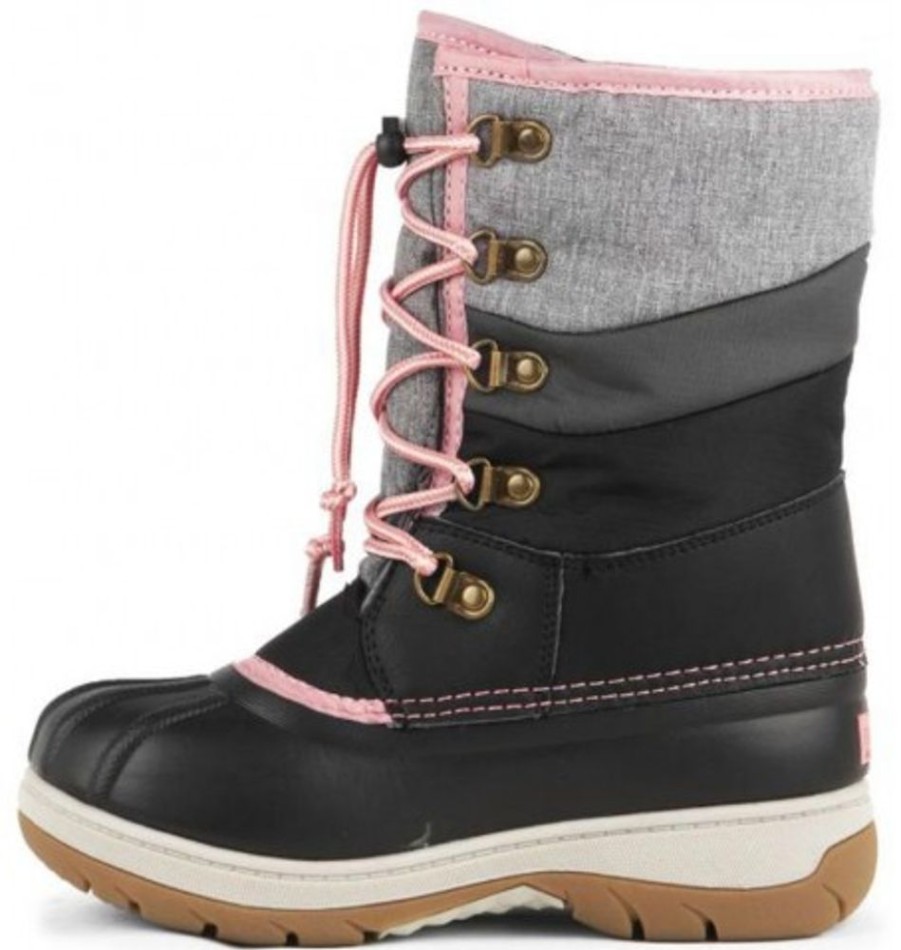 Kids Shoes Shoesissime Winter Boots | Acton Gummy A8368 Black