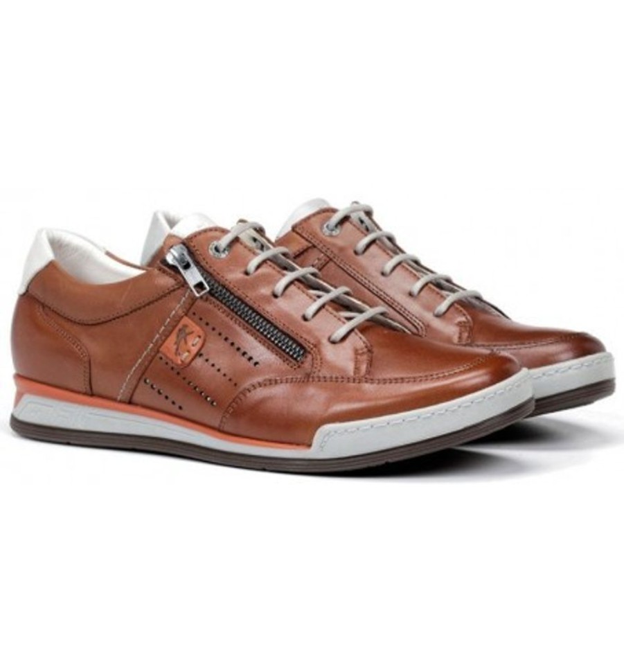 Men'S Shoes Shoesissime Casual Shoes | Dorking - Fluchos F0148 Tan