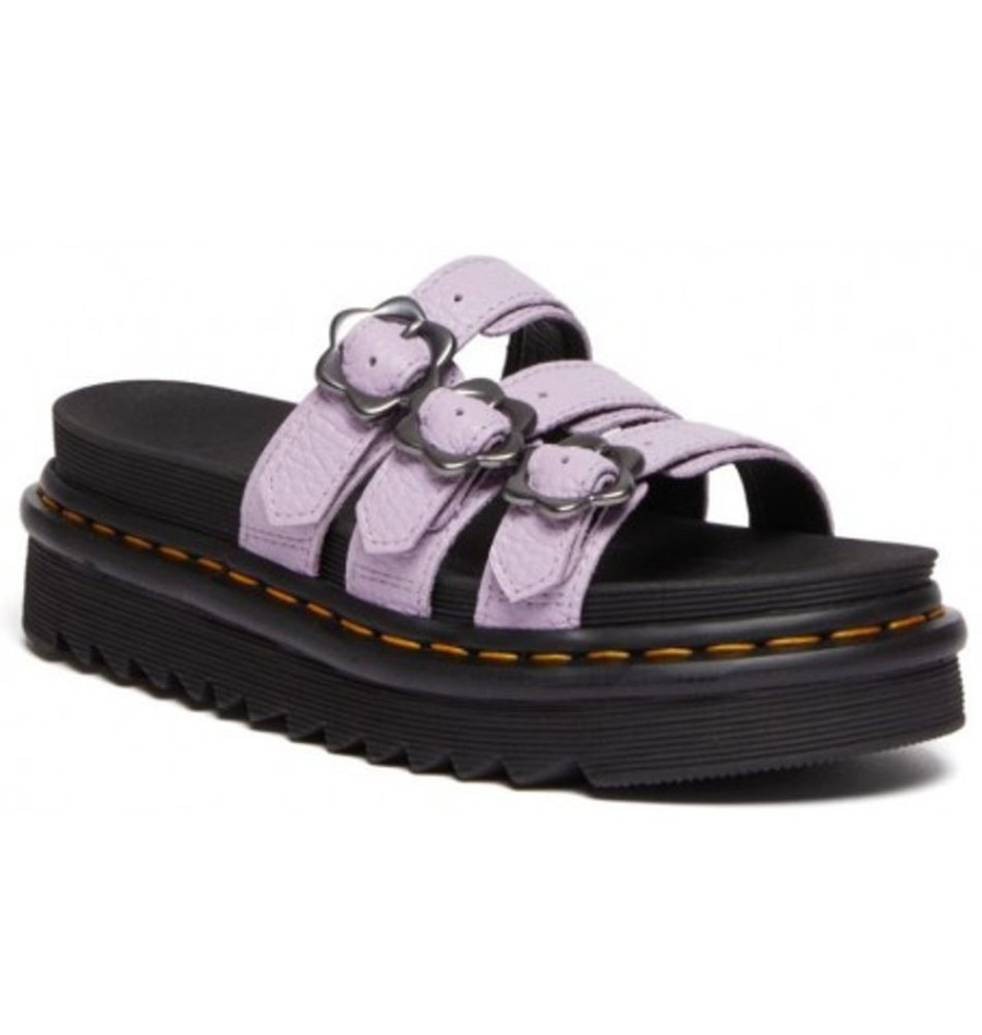 Women'S Shoes Shoesissime Sandals | Dr. Martens Blaire Slide 30710308 Purple