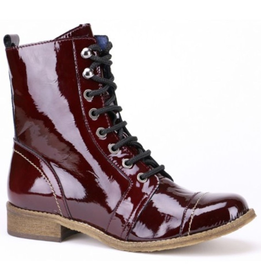 Women'S Shoes Shoesissime Fall Boots | Unity In Diversity Liberty 79840 Burgundy