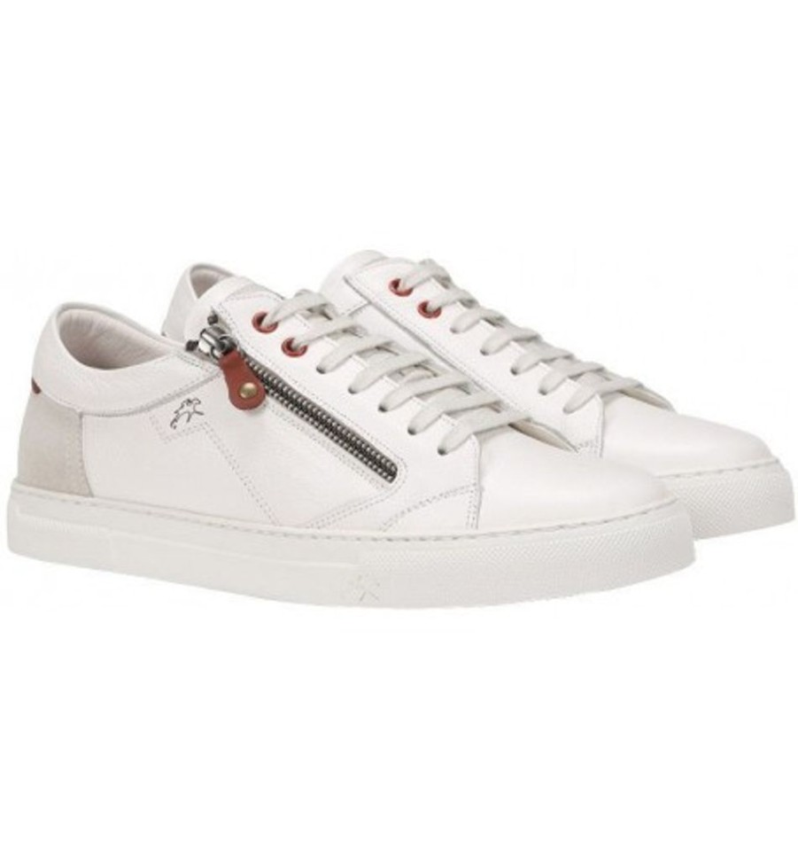 Men'S Shoes Shoesissime Casual Shoes | Dorking - Fluchos F1410 White