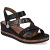 Women'S Shoes Shoesissime Sandals | Rieker - Remonte D3064-01 Black