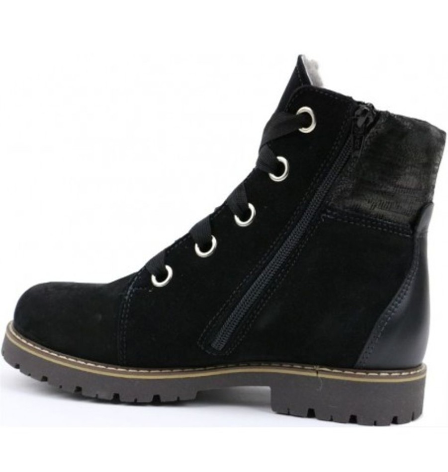 Women'S Shoes Shoesissime Winter Boots | Saute-Mouton Emy 2938 Black