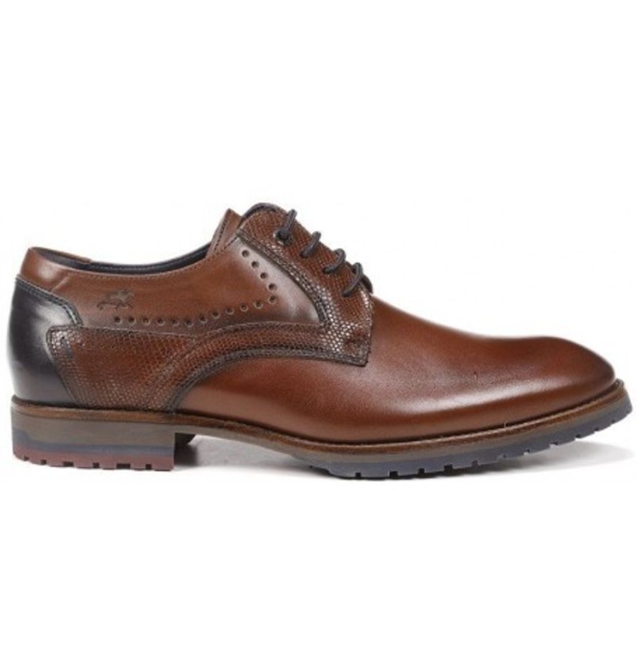 Men'S Shoes Shoesissime Dress Shoes With Laces | Dorking - Fluchos F0958 Tan