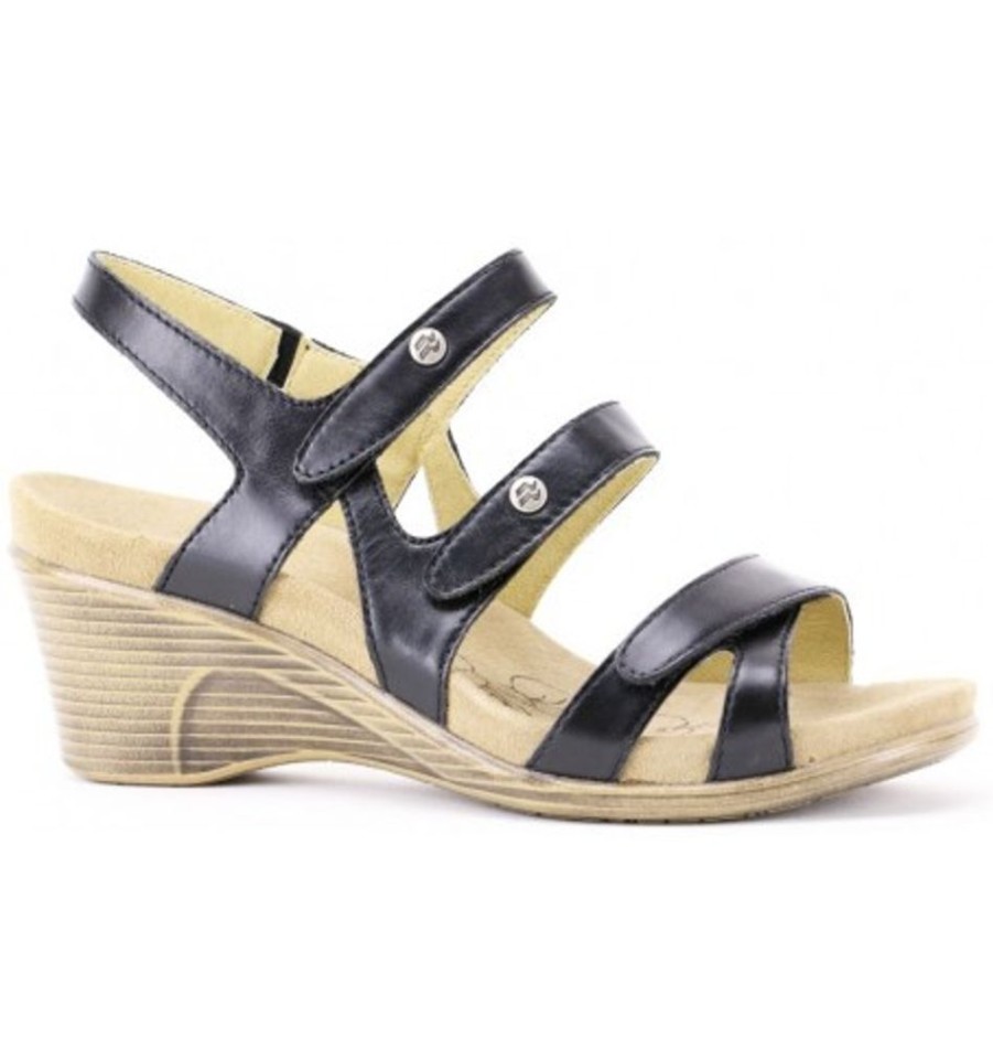 Women'S Shoes Shoesissime Sandals | Romika Bali07 55107 Black