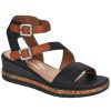 Women'S Shoes Shoesissime Sandals | Rieker - Remonte D3052-01 Black