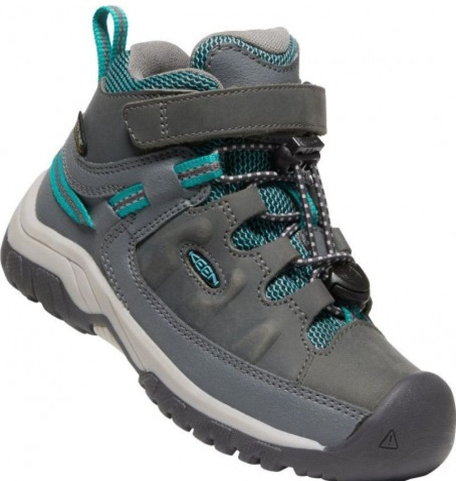 Kids Shoes Shoesissime Fall Boots | Keen Targhee Mid Wp 1026298 1026301 Silver Grey