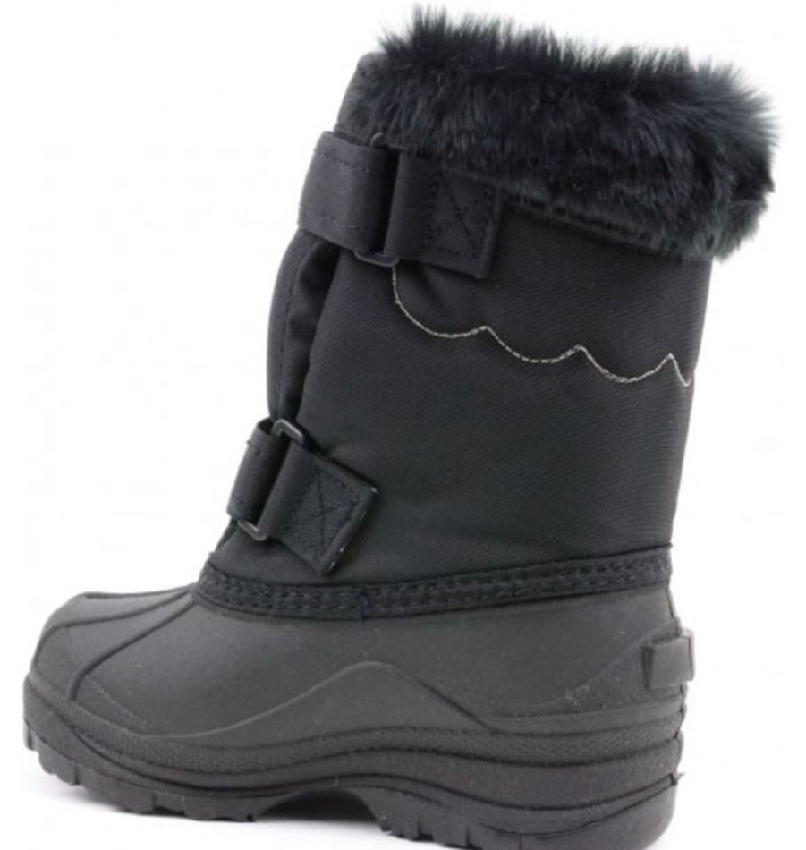 Kids Shoes Shoesissime Winter Boots | Hichaud 7614A Black