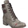 Women'S Shoes Shoesissime Fall Boots | Rieker 70345-54 Green Khaki