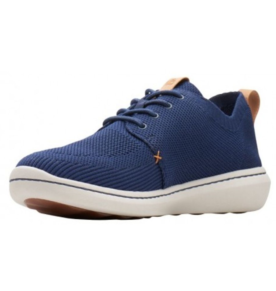 Men'S Shoes Shoesissime Casual Shoes | Clarks Step Urbain Mix 26138175 Blue