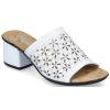 Women'S Shoes Shoesissime Sandals | Rieker 64681-80 White