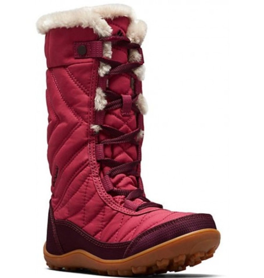 Kids Shoes Shoesissime Winter Boots | Columbia Minx Mid Iii Print Omni-Heat 1790121 Purple