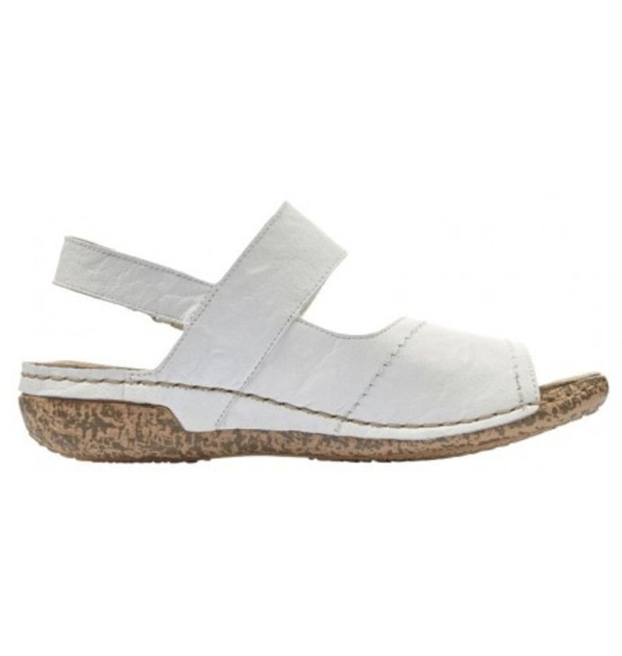 Women'S Shoes Shoesissime Sandals | Rieker V7272-80 White