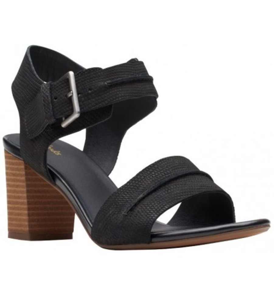 Women'S Shoes Shoesissime Sandals | Clarks Karseahi 26172359 Black