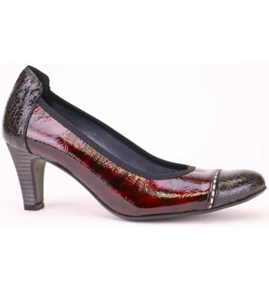 Women'S Shoes Shoesissime Shoes | Un Tour En Ville Meatis Burgundy