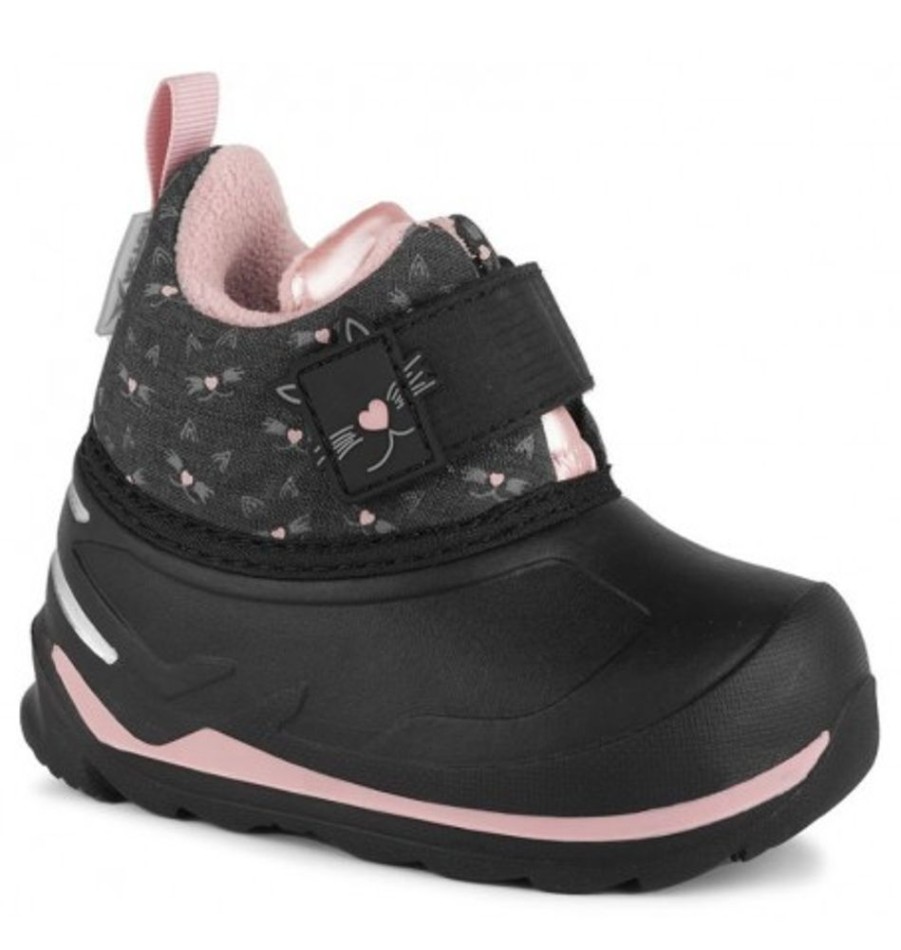 Kids Shoes Shoesissime Fall Boots | Acton Duckies A8585 Black