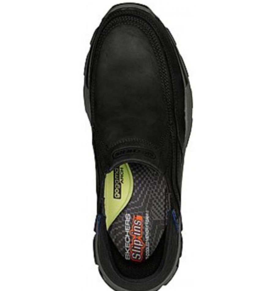 Men'S Shoes Shoesissime Casual Shoes | Skechers Elgin 204810 Black