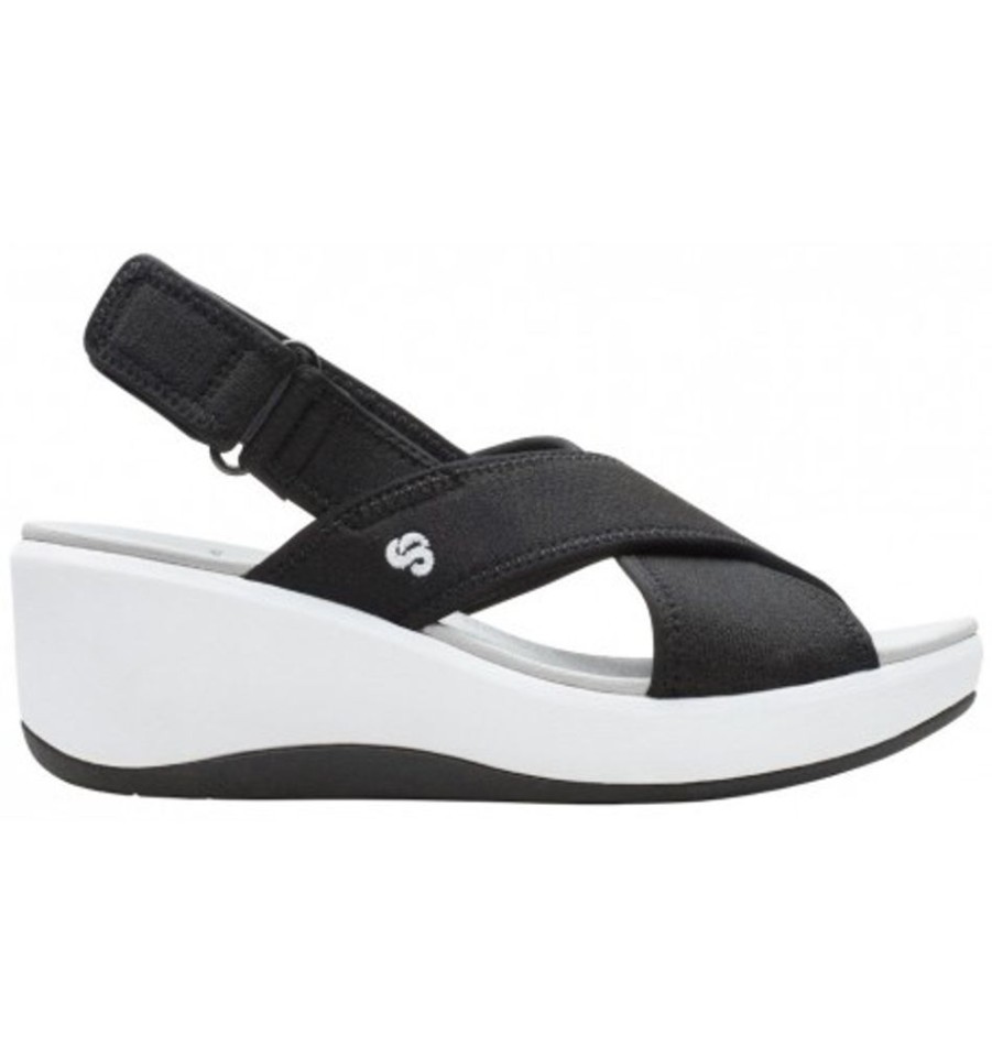 Women'S Shoes Shoesissime Sandals | Clarks Step Cali Cove 26141496 Black