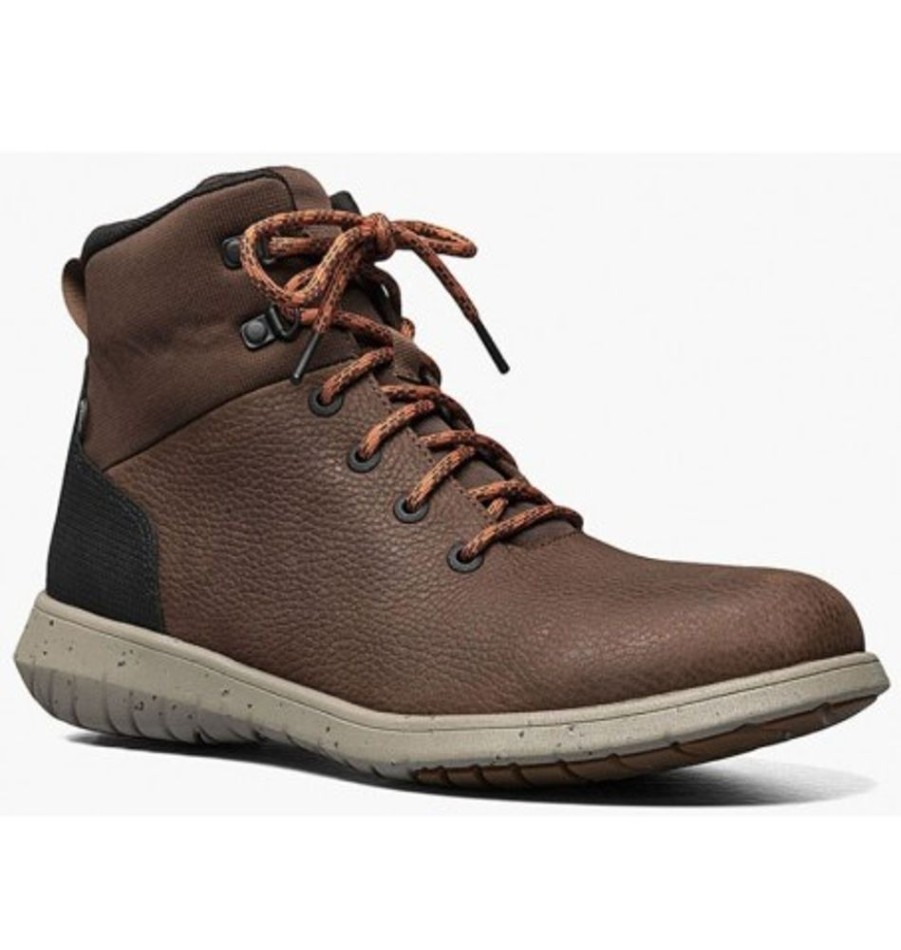 Men'S Shoes Shoesissime Waterproof Shoes | Bogs Spruce Hiker 72756 Brown