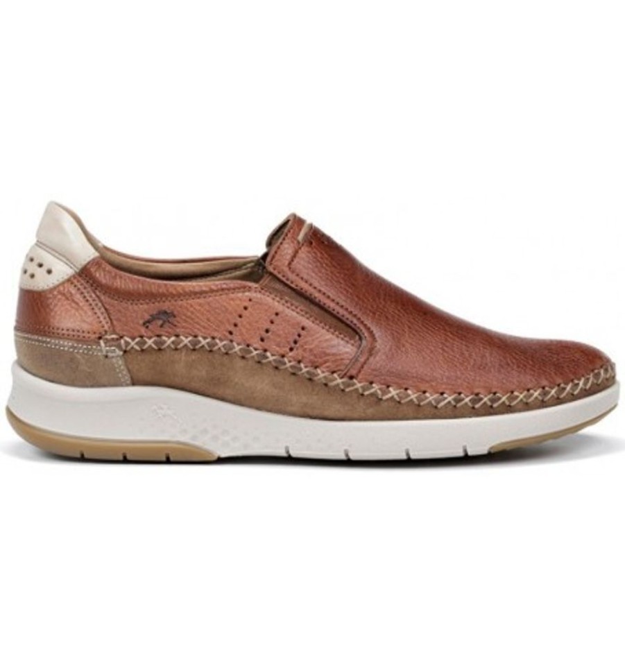 Men'S Shoes Shoesissime Casual Shoes | Dorking - Fluchos F0794 Cog Tan