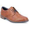 Men'S Shoes Shoesissime Dress Shoes With Laces | Rieker 13507-22 Tan