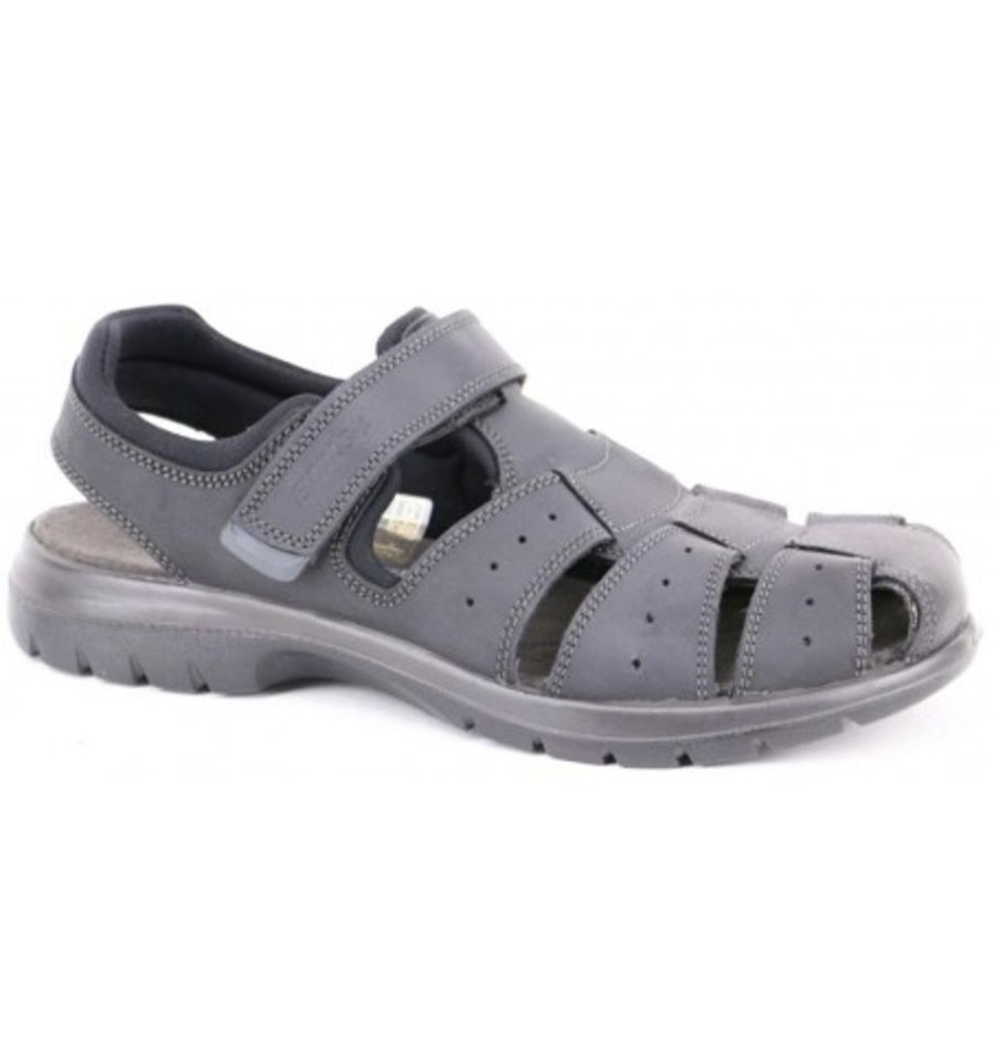 Men'S Shoes Shoesissime Sandals | Collections Bulle 12140 Black