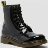 Kids Shoes Shoesissime Fall Boots | Dr. Martens 1460Y 21979001 Black Varnish