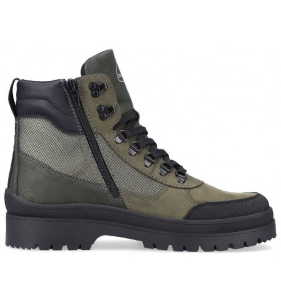 Men'S Shoes Shoesissime Winter Boots | Rieker U0270-54 Green Khaki