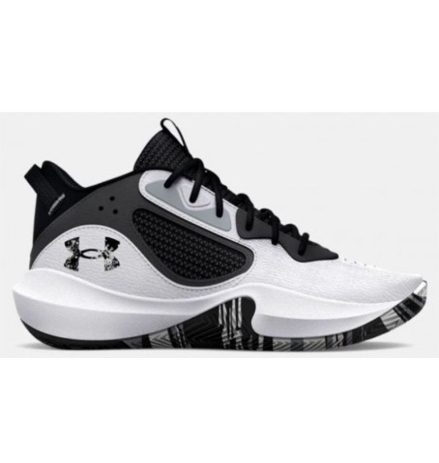 Kids Shoes Shoesissime Sneakers/Shoes | Under Armour Gs Lockdown 6 3025617 White