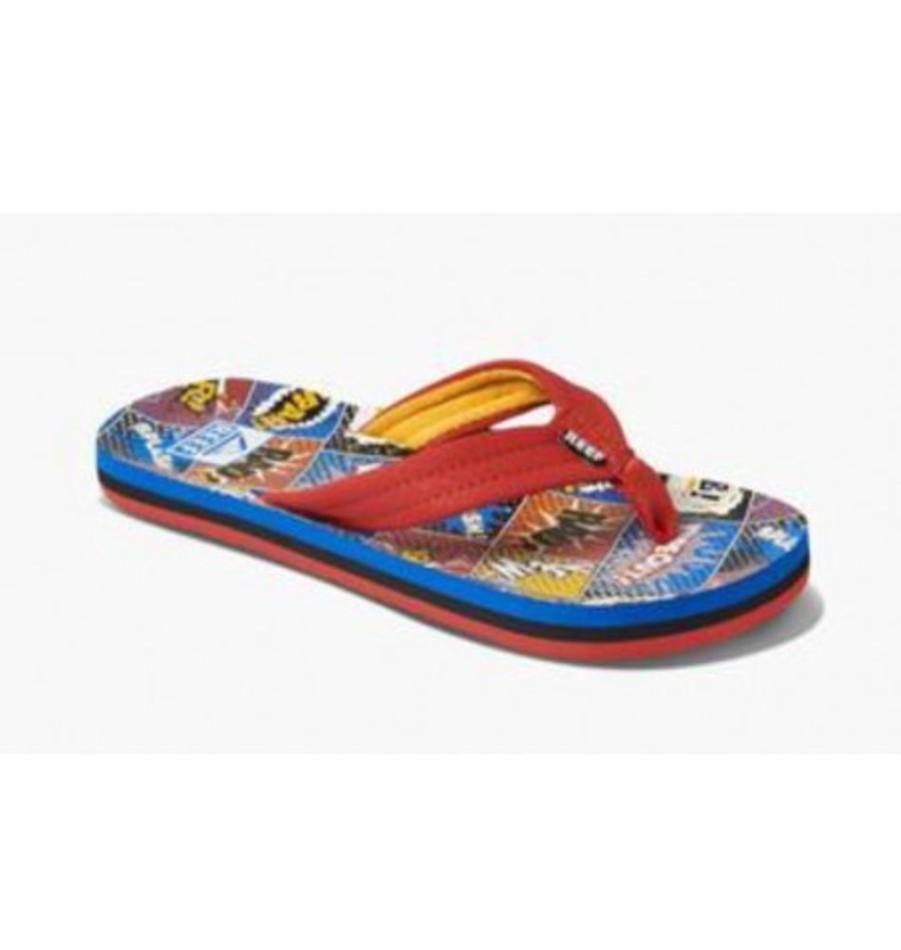 Kids Shoes Shoesissime Sandals | Reef Kids Ahi Ci4157 Ci4145 Red