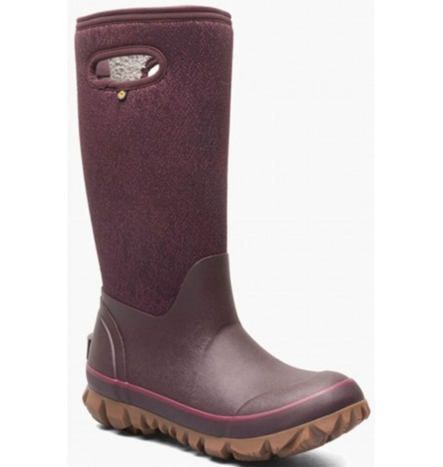 Women'S Shoes Shoesissime Winter Boots | Bogs Whiteout Faded 72845 Burgundy