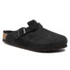 Men'S Shoes Shoesissime Casual Shoes | Birkenstock Boston Vl Shearling 0259881 Black